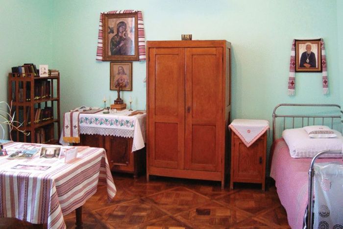 Музей у колишньому помешканні владики Василя Величковського, де 2 квітня 1959 р. відійшов до вічності блаженний Миколай