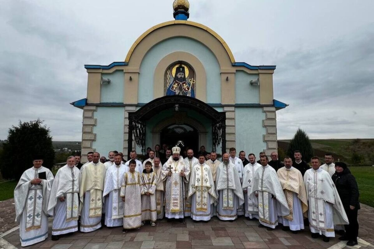 Отці редемптористи відвідали рідне село священномученика Миколая Чарнецького