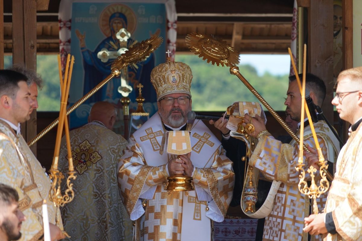 Глава УГКЦ у Страдчі: Ми відчуваємо, як Христос страждає стражданнями України