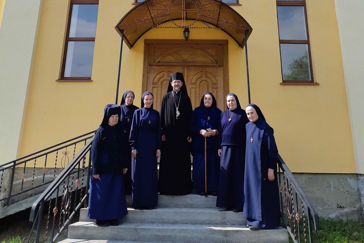 Владика Богдан Дзюрах відвідав монастир Сестер Фатімської Богородиці