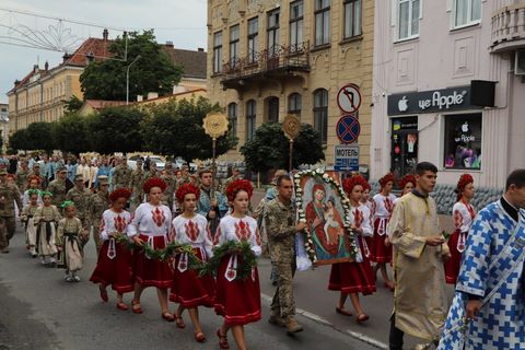У Стрию відбувся відпуст до Ліської Чудотворної ікони Пресвятої Богородиці
