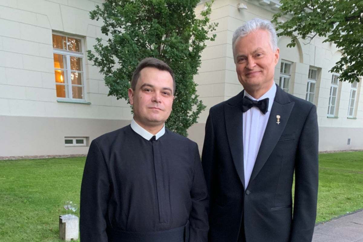 Священник УГКЦ відвідав урочисті заходи з нагоди інавгурації новообраного Президента Литовської Республіки Гітанаса Наусєди
