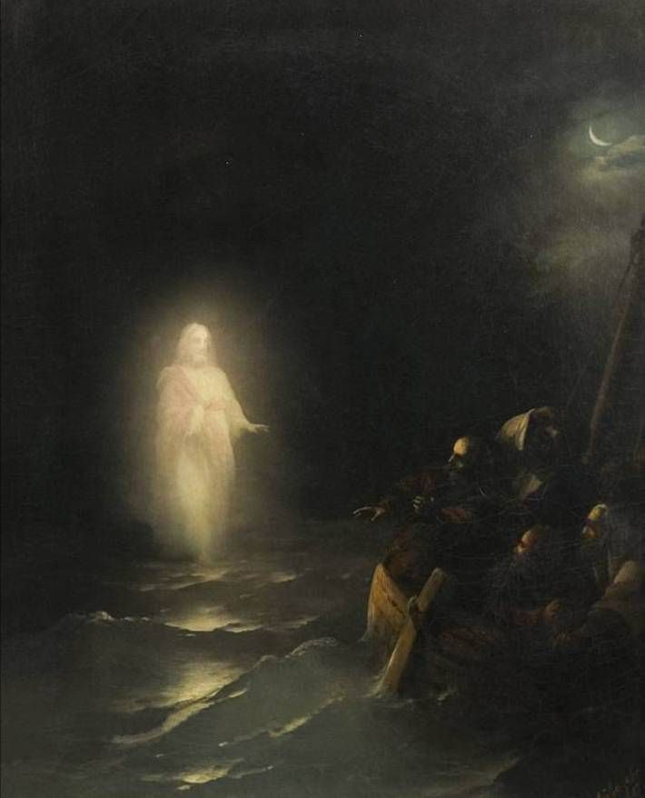Іван Айвазовський, Ходіння по воді, 1863 рік
