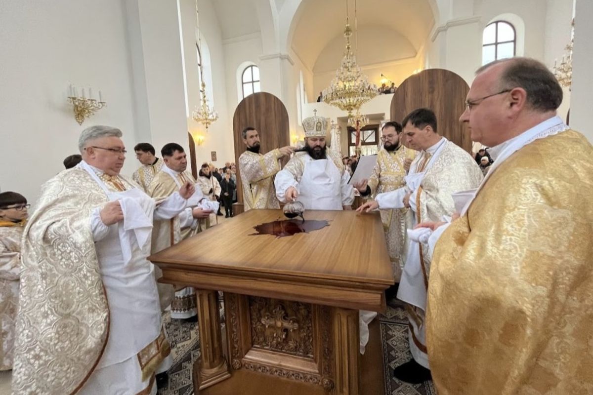 У с. Воля-Висоцька на Львівщині посвячено новозбудований храм Свщмч. Йосафата Коциловського