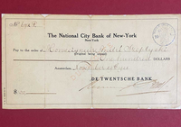 Документ з особистим підписом митрополита Андрея