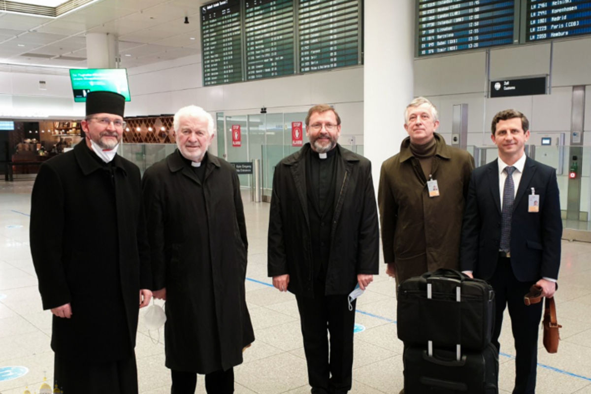 Глава УГКЦ прибув до Мюнхена для інтронізації нового апостольського екзарха для українців греко-католиків у Німеччині та Скандинавії