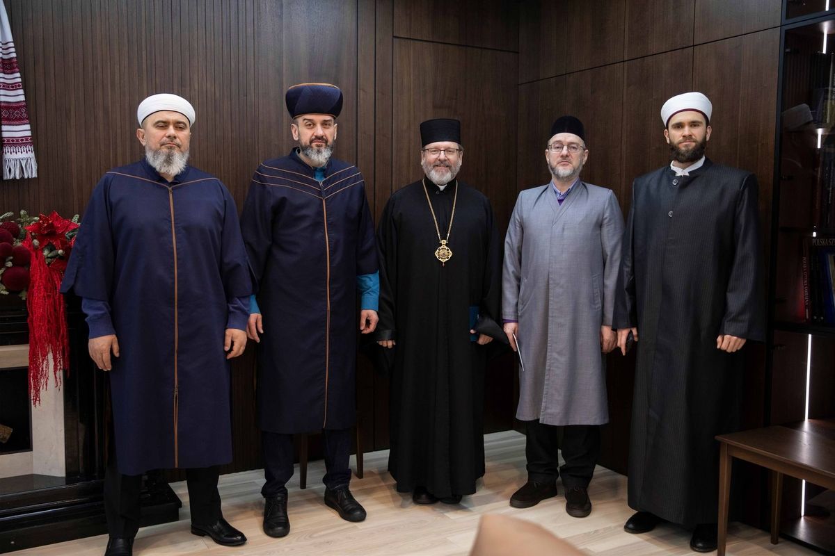 Глава УГКЦ зустрівся із представниками мусульманських центрів України
