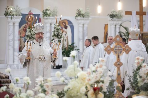 «Патріарший собор є осердям, де будується єдність на помісному і вселенському рівнях», — Глава УГКЦ у Світлий понеділок