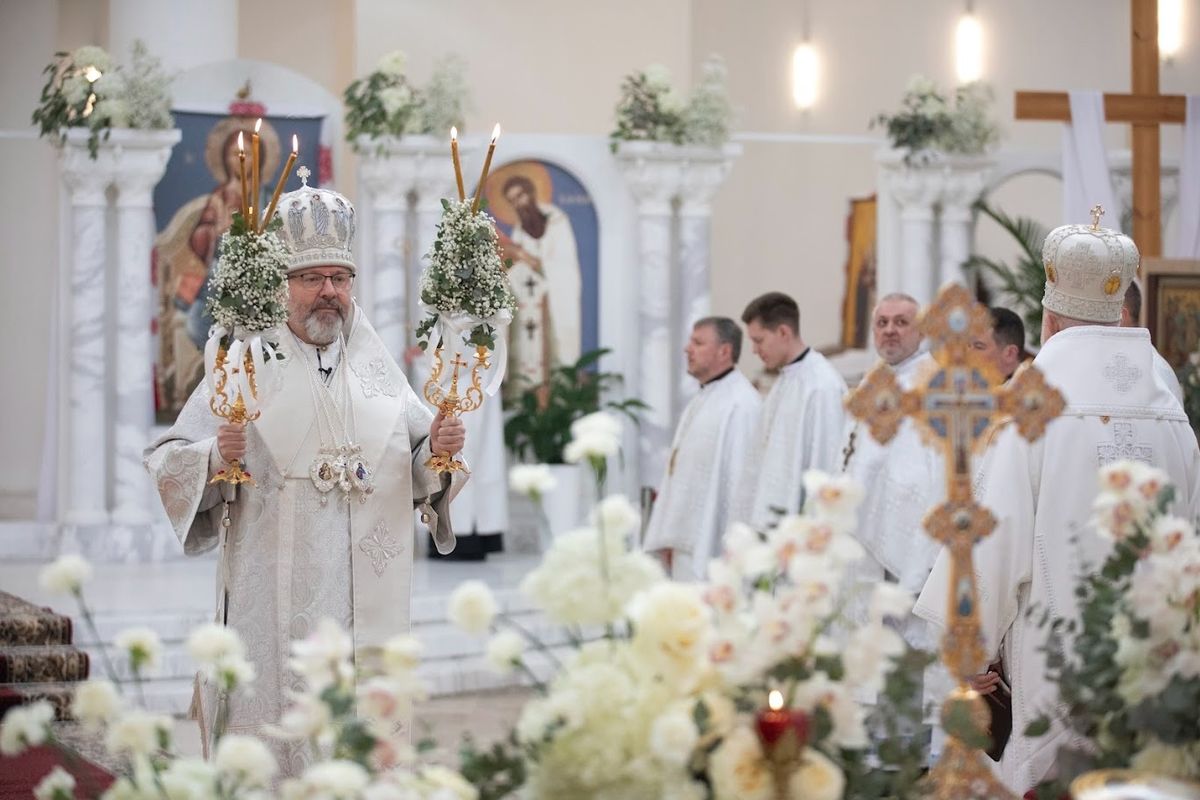 «Патріарший собор є осердям, де будується єдність на помісному і вселенському рівнях», — Глава УГКЦ у Світлий понеділок