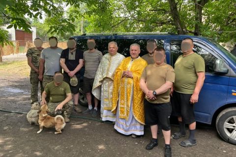 Тернопільські священники повернулися з чергової місії духовної підтримки захисників на Сході України