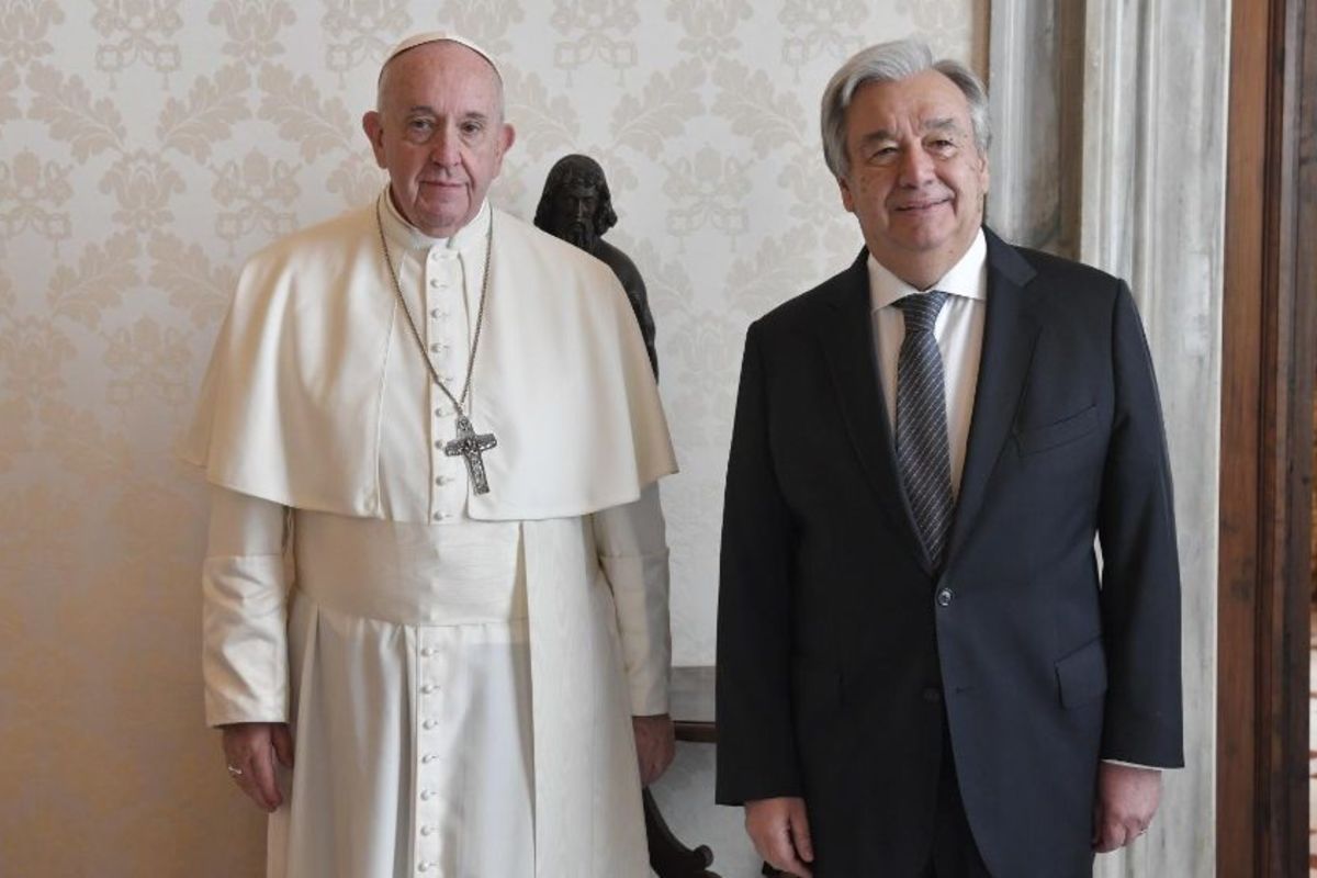 Спільне звернення Глави Католицької Церкви та Генерального Секретаря ООН