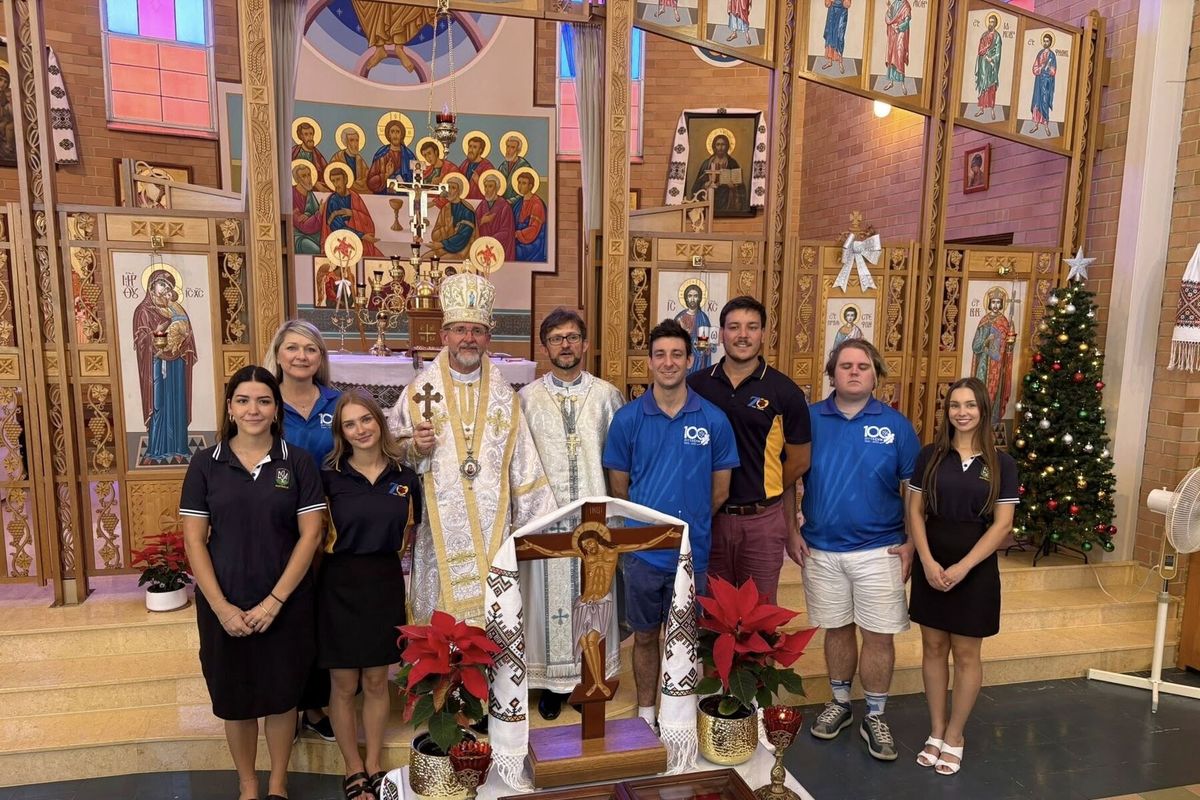 «До нас Господь скеровує своїх ангелів, які запрошують до бенкету Божої любови», — єпископ Богдан Дзюрах в Австралії