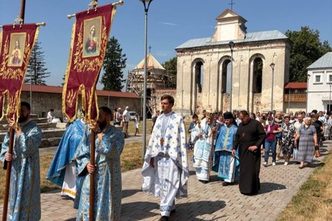 Єпископ Михаїл Колтун відвідав Підкамінський монастир