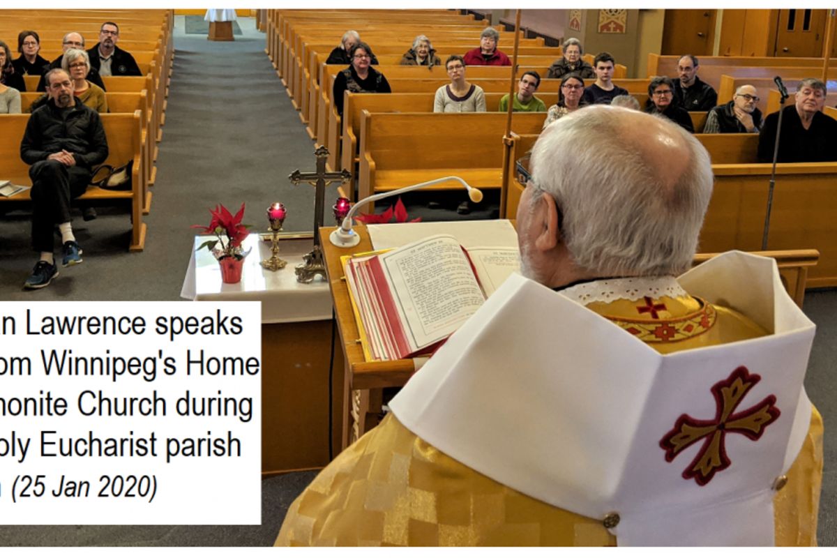 Українська парафія у м. Вінніпег (Канада) завершила Тиждень молитов за єдність християн разом із спільнотою менонітів