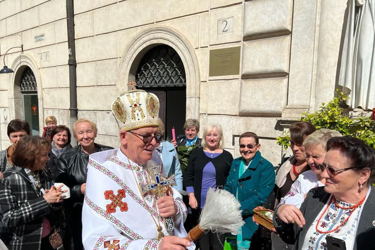 Українські греко-католики в Італії відзначили Воскресіння Господнє