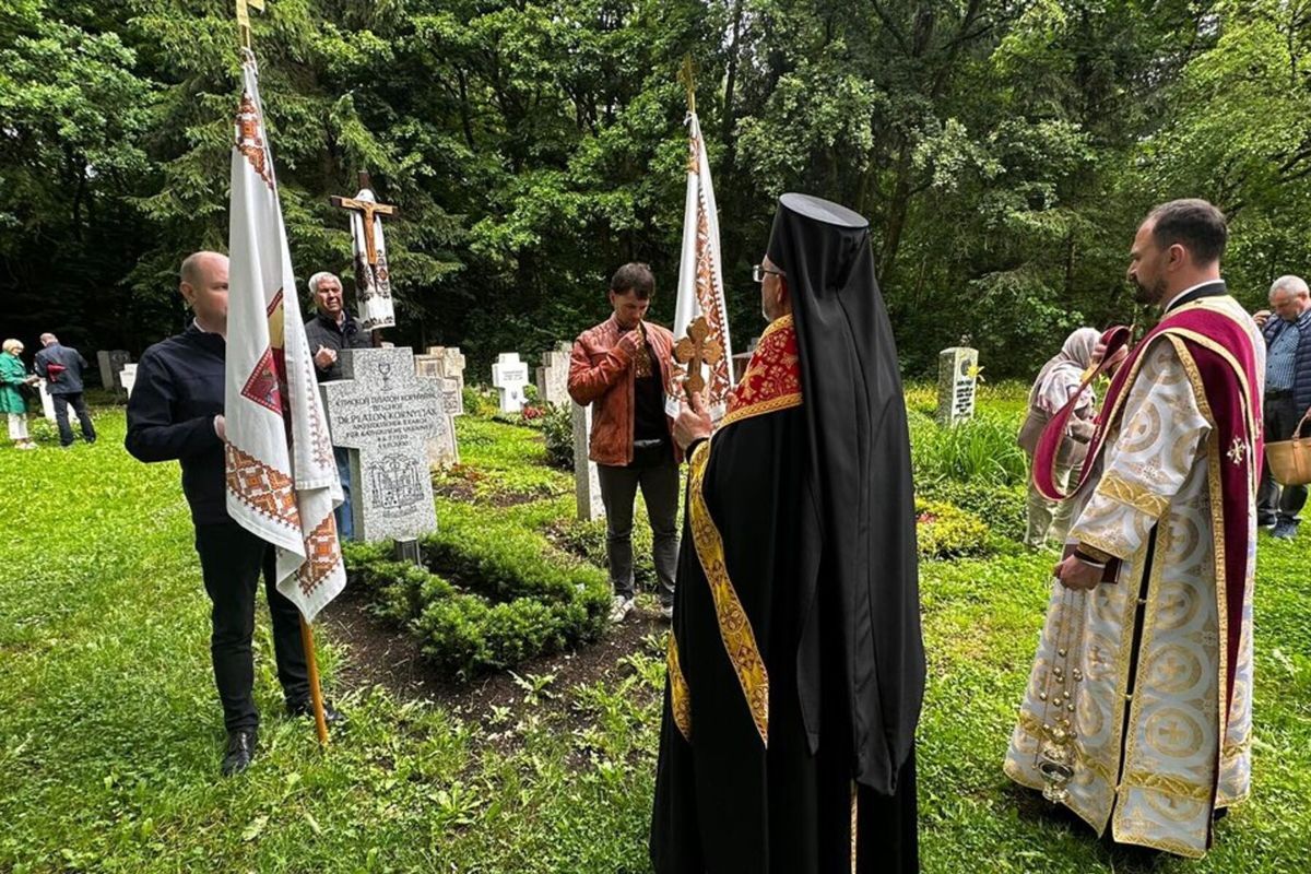 У Мюнхені вшанували пам’ять екзарха Платона Корниляка й українців, спочилих на чужині