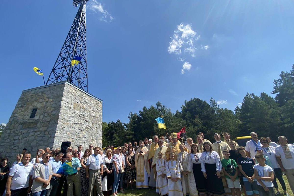 Відбулася щорічна проща на Білу гору на Золочівщині з нагоди вшанування пам’яті отця Маркіяна Шашкевича