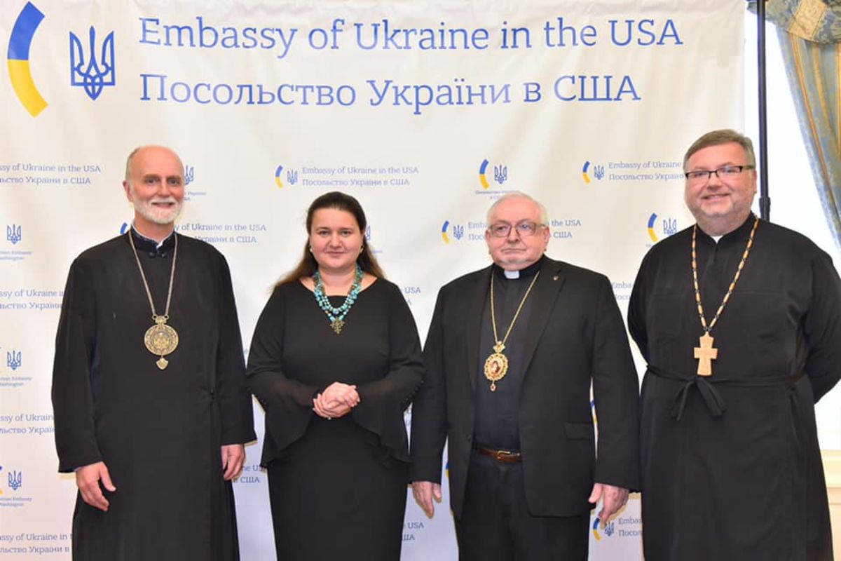 Митрополит Борис Ґудзяк зустрівся із новопризначеним Послом України у США