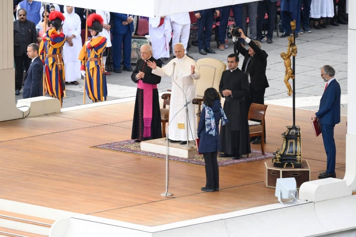 Папа Лев XIV: коріння діалогу — в любові, єдиному фундаменті миру