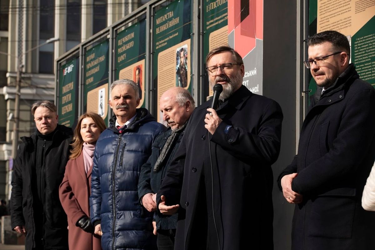 «Нас знищити неможливо, бо ми — народ, який вірить у Воскресіння», — Глава УГКЦ на відкритті виставки до 80-річчя Львівського псевдособору