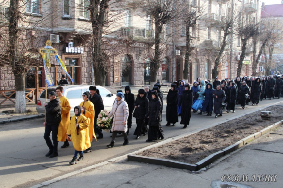У лютому відбудеться проща монашества УГКЦ до Вінниці