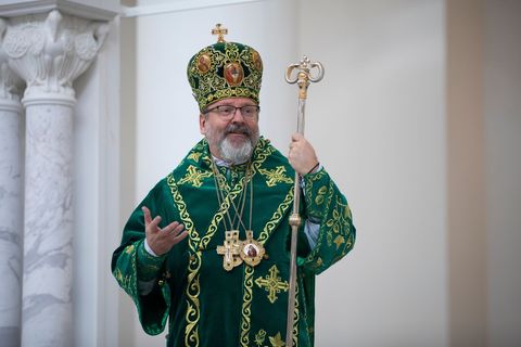 «Ріка життя, що тече від Бога»: проповідь Блаженнішого Святослава у свято Зіслання Святого Духа