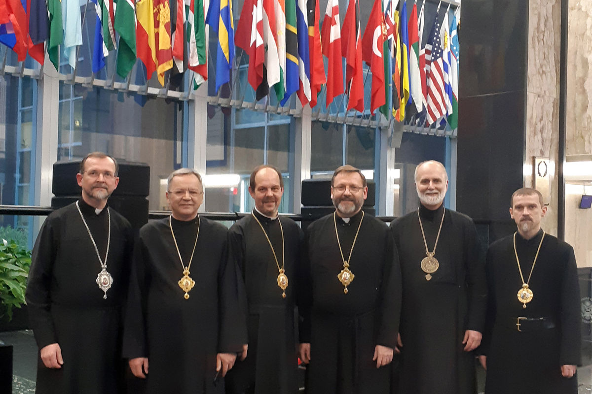 Члени Постійного Синоду УГКЦ на чолі із Блаженнішим Святославом провели ряд зустрічей у Державному Секретаріаті США