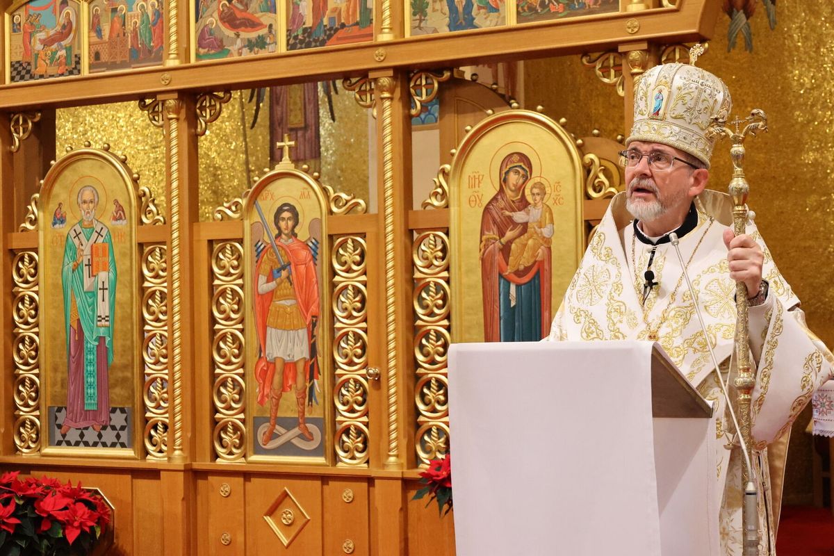 «Зостанься з нами, Господи, бо вже вечоріє», — єпископ Богдан Дзюрах у перший день нового року