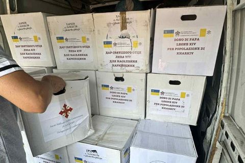 «Дар Папи Лева XIV»: доставлено гуманітарну допомогу для постраждалих на Харківщині