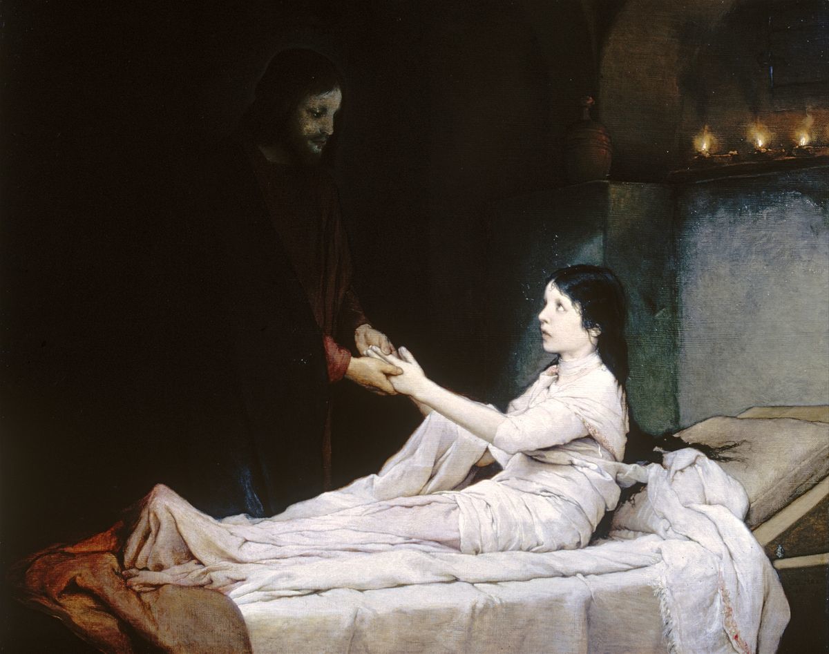 Габріель фон Макс, Воскресіння дочки Яіра.