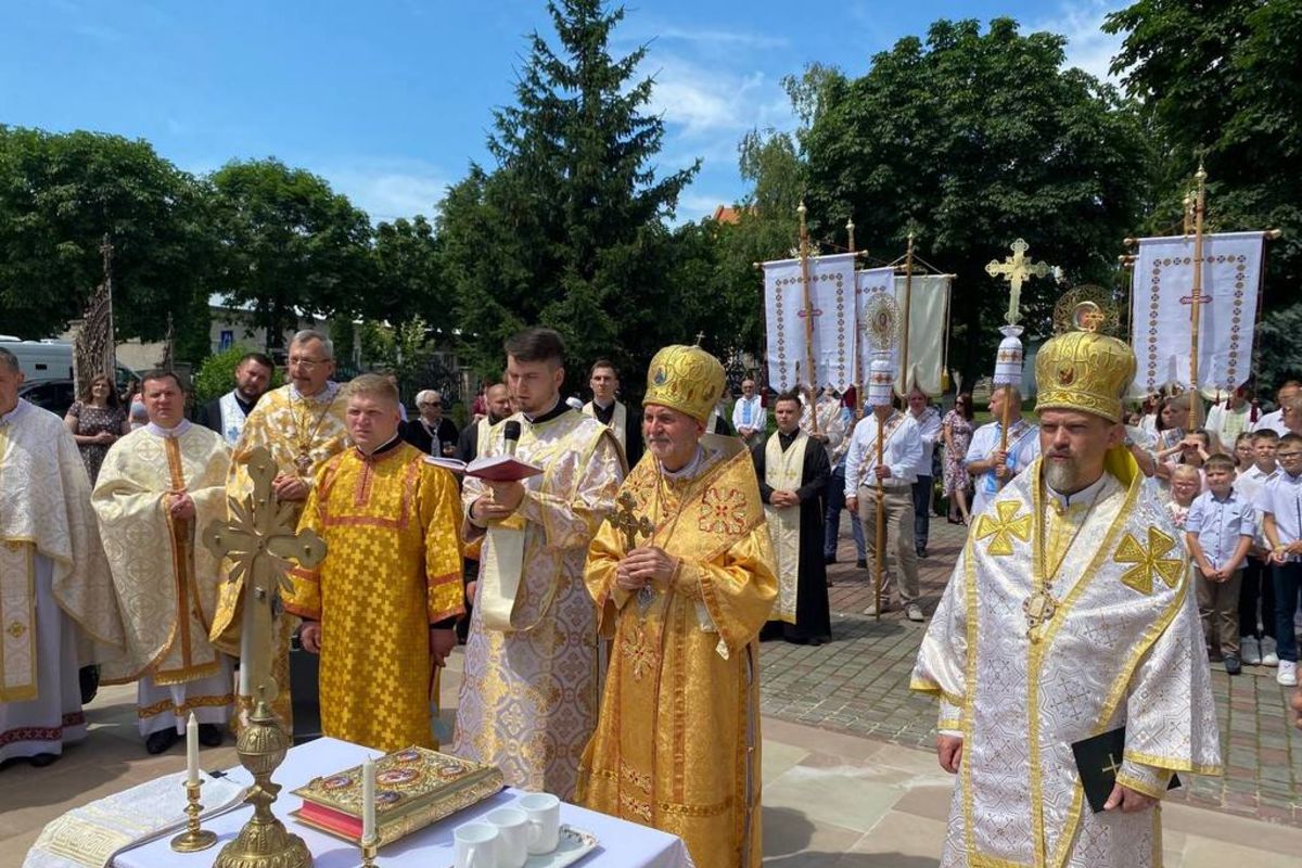 У катедральному храмі м. Чорткова відзначили храмовий празник