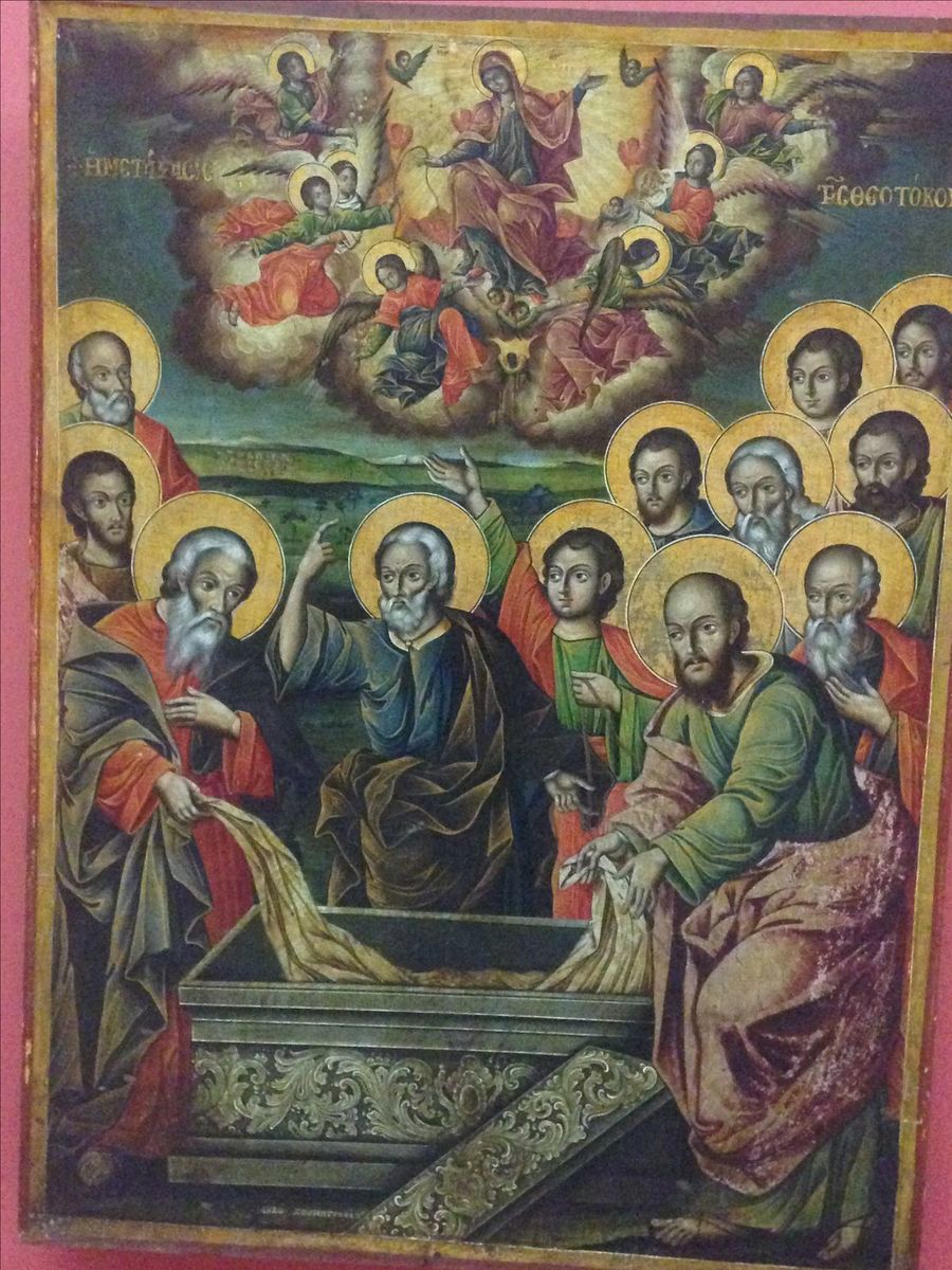 Успіння Пресвятої Богородиці. Молдовська ікона.