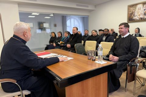 Єпископ Йосиф Мілян закликав монашество Київської архиєпархії «охороняти духовну інфраструктуру людської душі й серця»