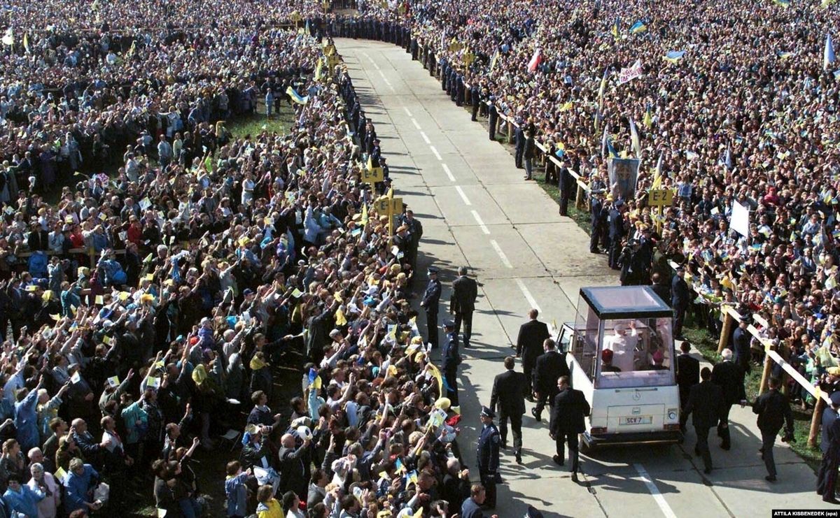 Приїзд папи Івана Павла ІІ в Україну