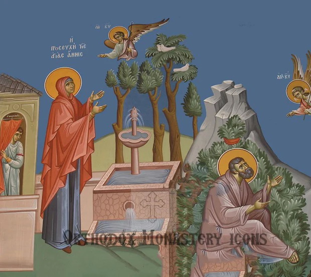 Ікона "Молитва святої Анни".