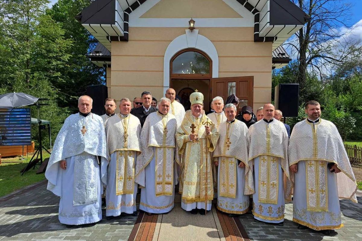 Митрополит Володимир Війтишин посвятив храм Різдва Пресвятої Богородиці у селі Пшеничники