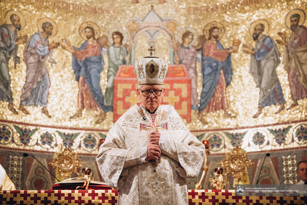 Божественною Літургією в соборі Святої Софії завершився Тиждень молитви за Україну в Римі