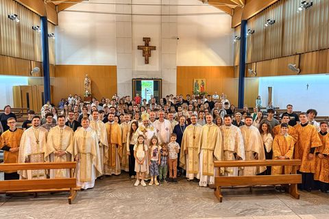 Під гаслом «Відбудуй мою Церкву» у Мілані відбувся День української молоді в Італії