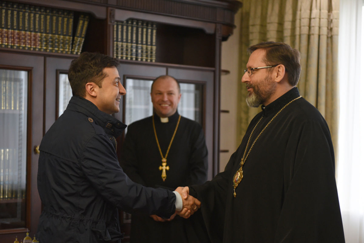 Президент України привітав Блаженнішого Святослава з 50-річчям