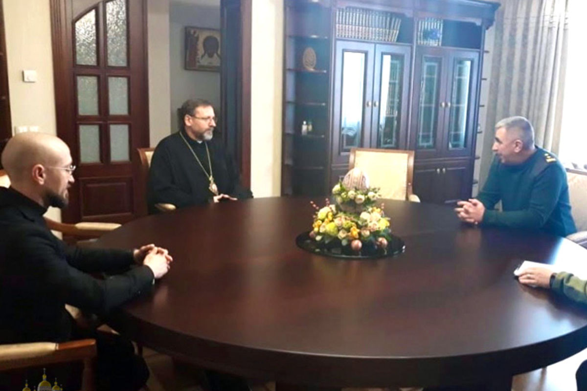 Глава УГКЦ зустрівся з командувачем Національної гвардії України