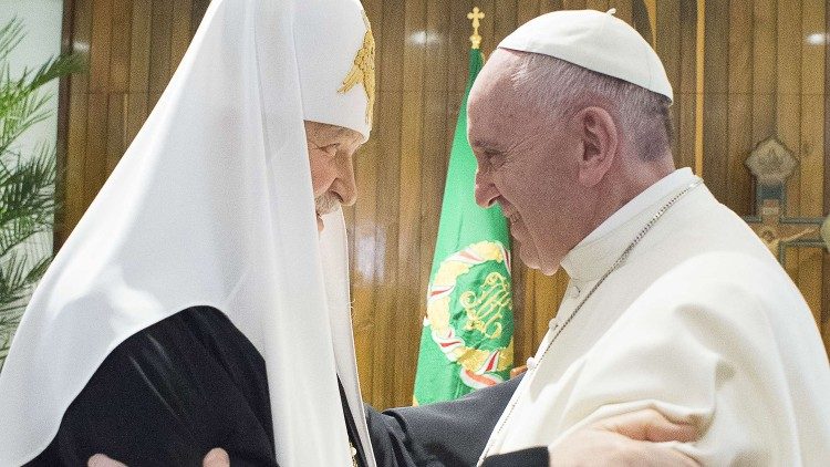 Зустріч Папи Франциска із Патріархом Кірілом на Кубі. 12 лютого 2016 року
