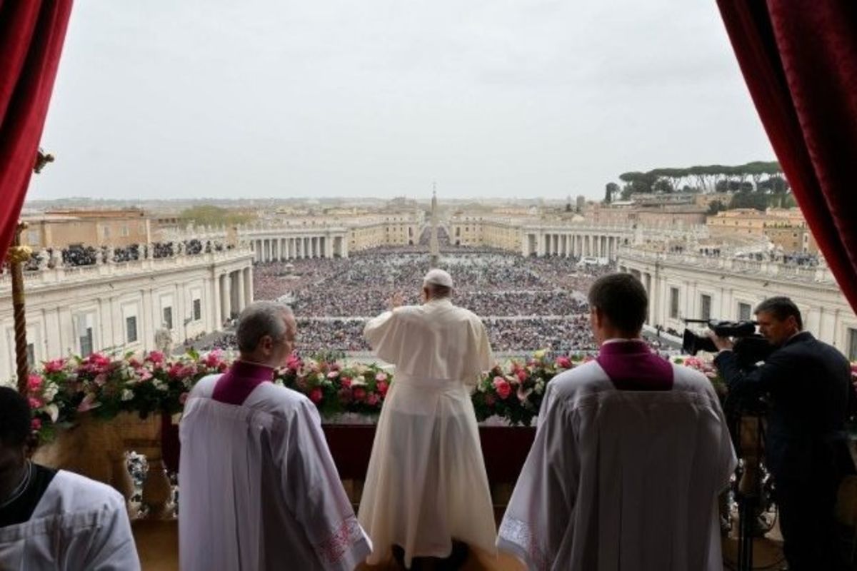 Великоднє послання Папи Франциска «Urbi et Orbi» 2024