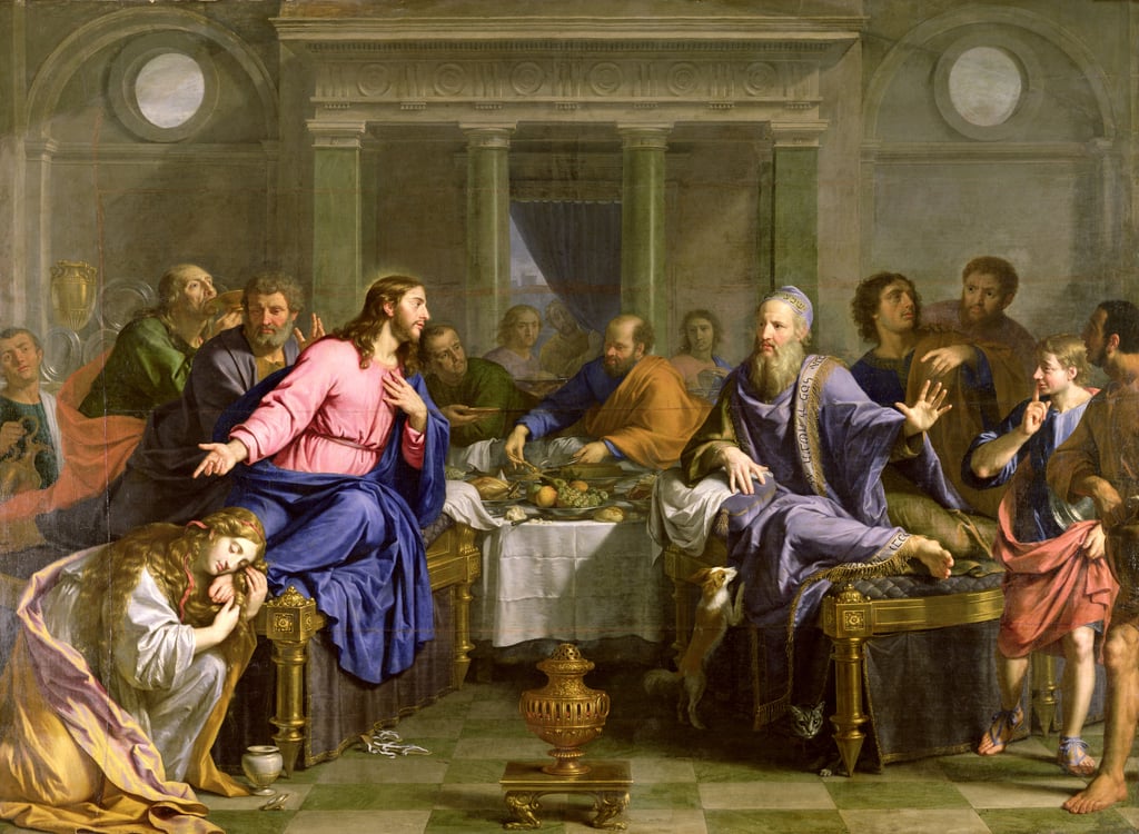 Філіп де Шампань, Ісус у домі фарисея Симона, 1656 рік