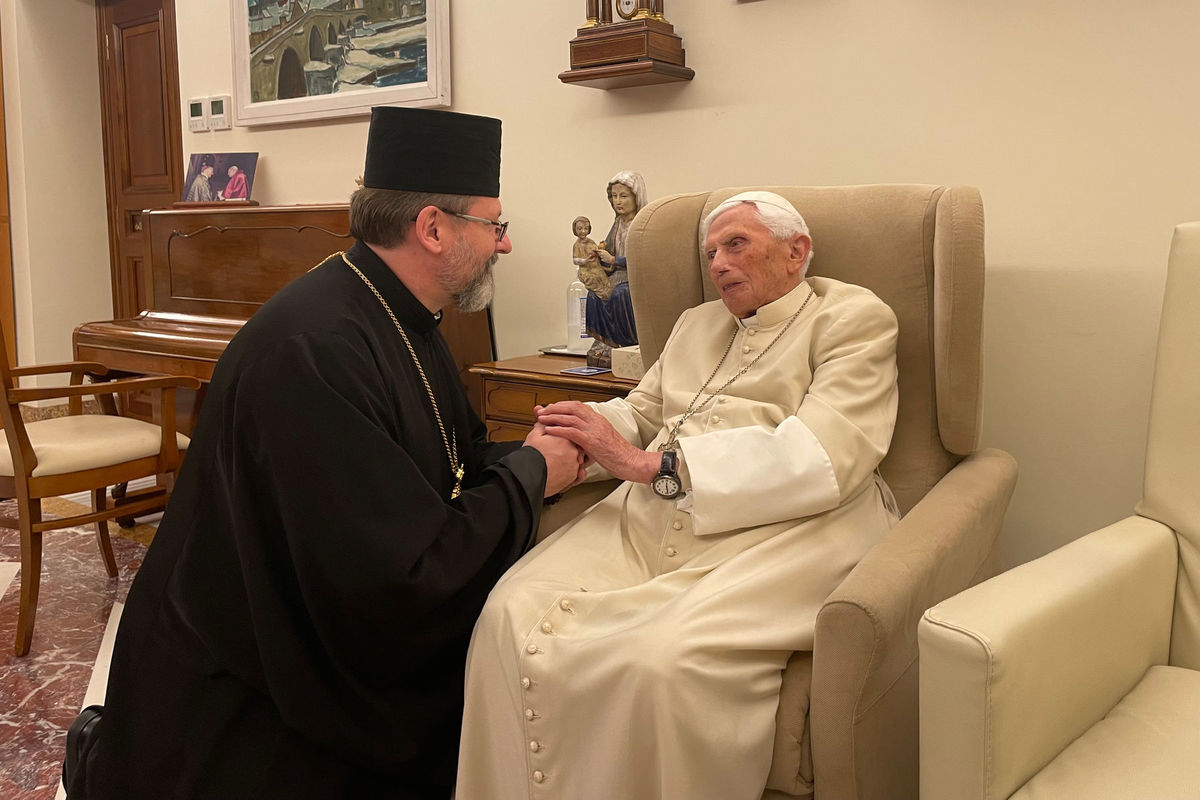 Глава УГКЦ закликав духовенство і вірних молитися за папу-емерита Венедикта XVI