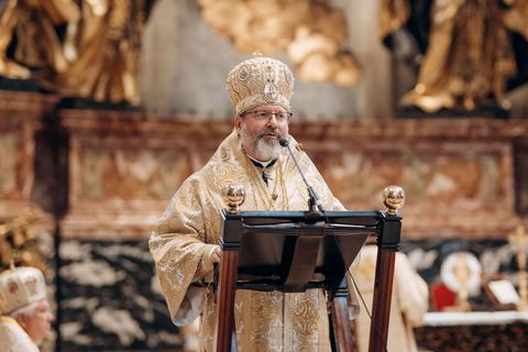 «Джерело життя вічного»: проповідь Блаженнішого Святослава у свято Переполовення під час Ювілею Східних Католицьких Церков у Римі
