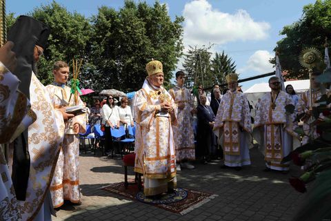 «Ми цим празником засвідчуємо нашу єпархіяльну єдність», — владика Аркадій Трохановський на прощі у Хшаново