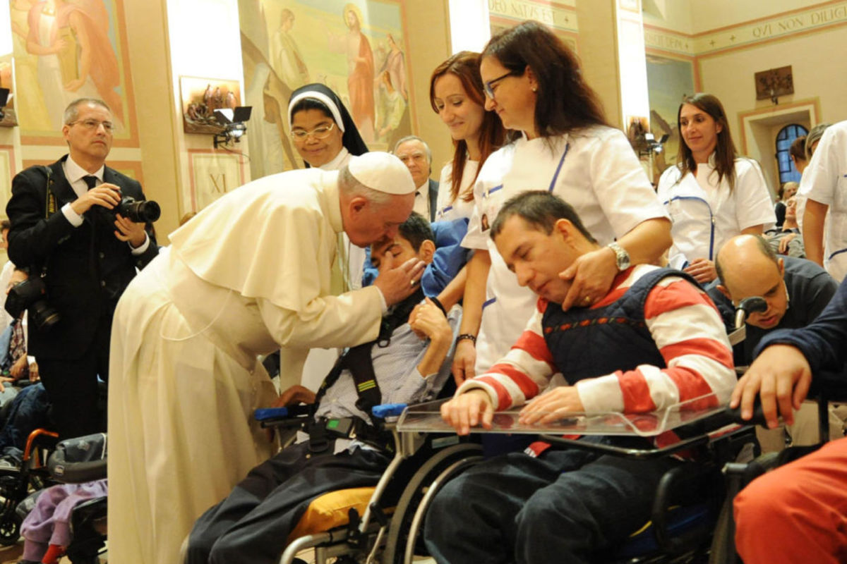 Папа: Дискримінація людей з інвалідністю — це соціальний гріх