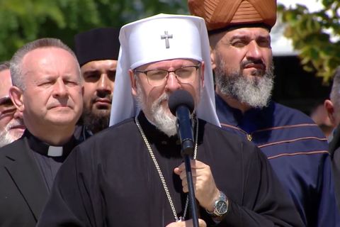 «Бог перетворив води Дніпра на води відродження нашого народу», — Глава УГКЦ