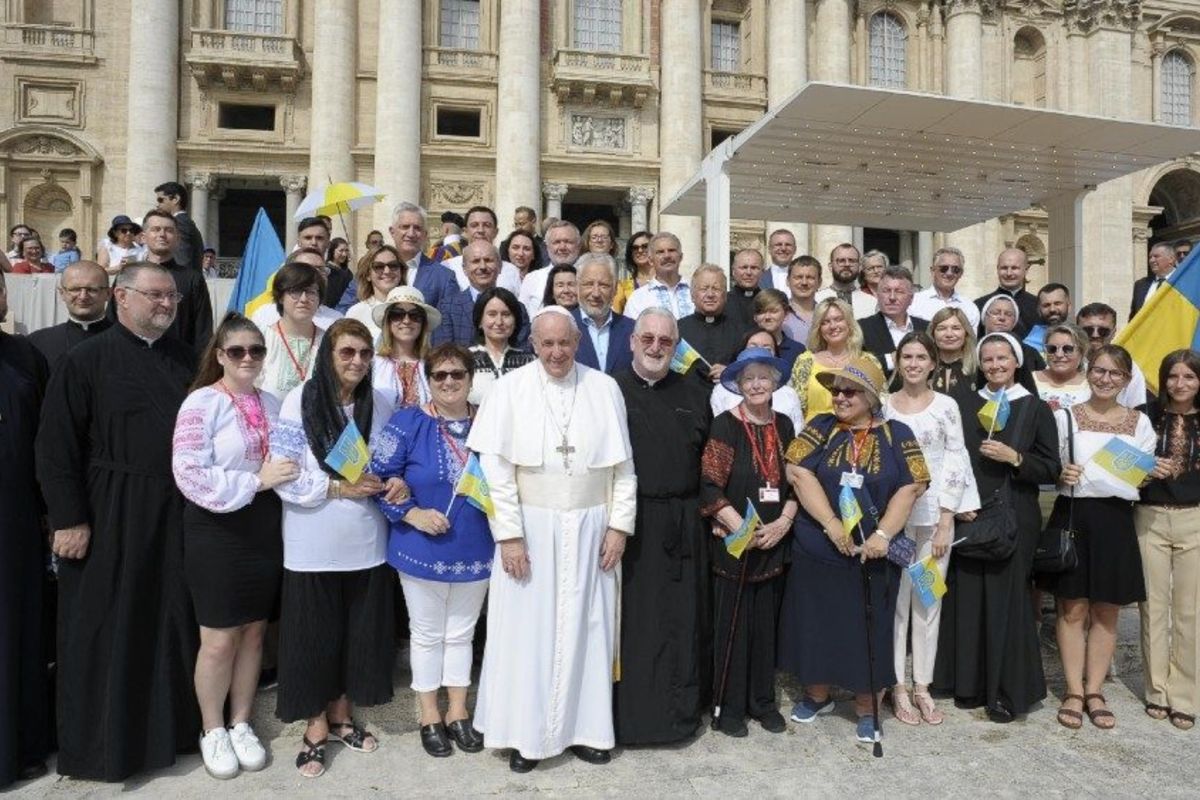 Папа Франциск привітав українських прочан на загальній аудієнції