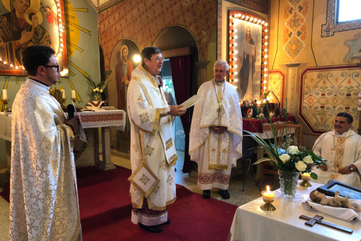 Глава УГКЦ привітав генерального вікарія єпархії Покрови Пресвятої Богородиці в Буенос-Айресі